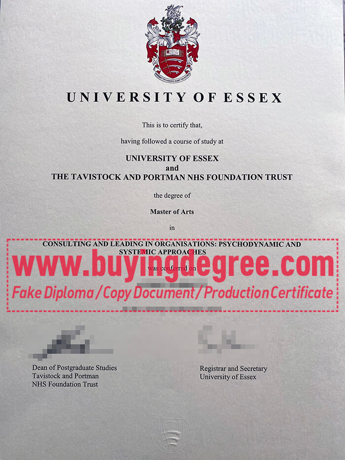  buy University of Essex degrees
