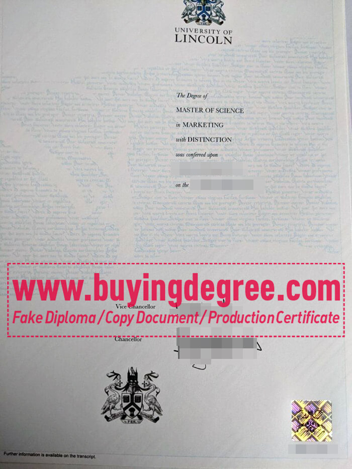 Buy A University of Lincoln diploma University of Lincoln diploma