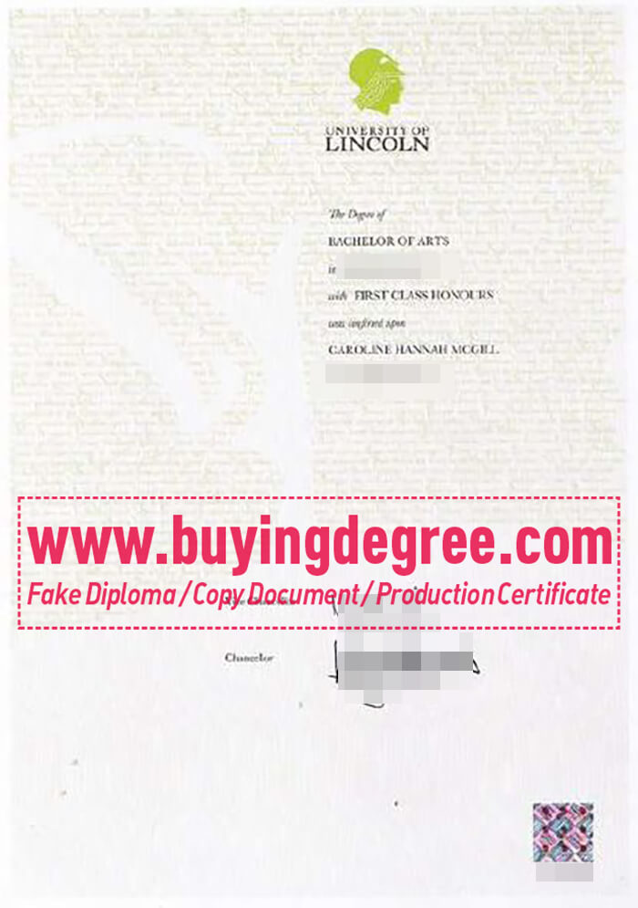 University of Lincoln degree