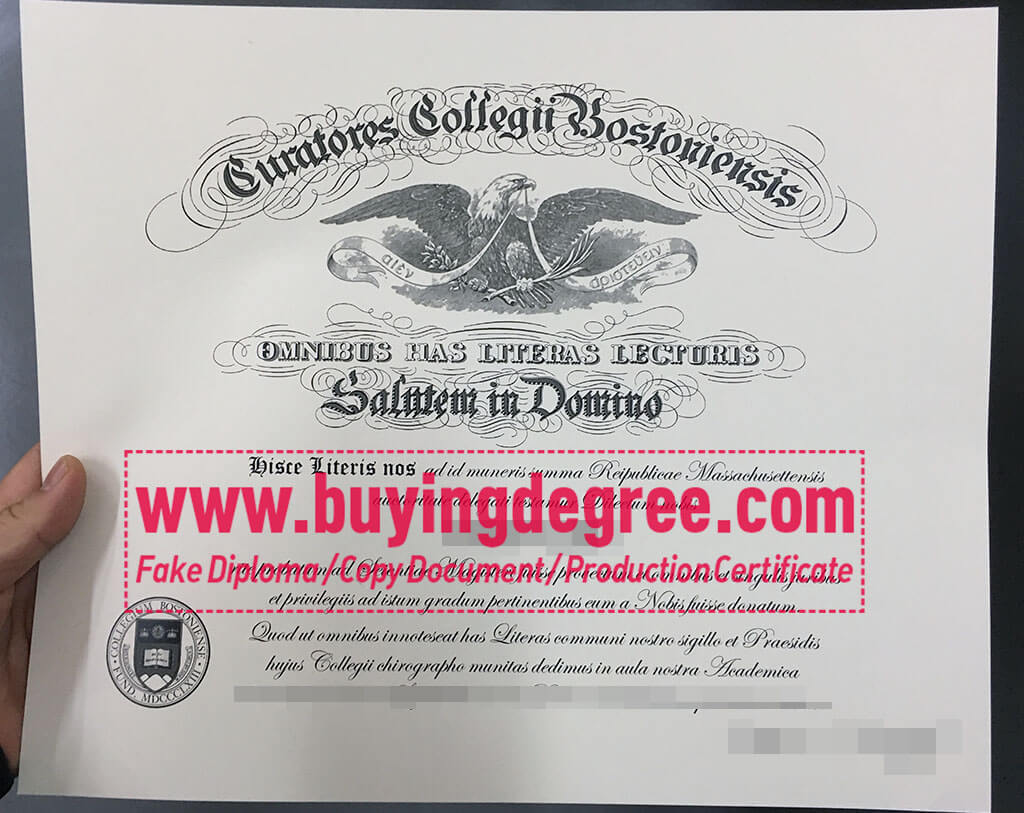 Boston College fake degree How can I get a fake Boston College degree?