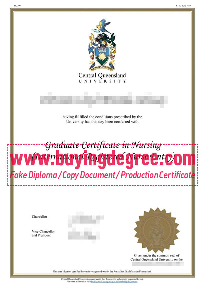 buy a Central Queensland University degree Central Queensland University degree