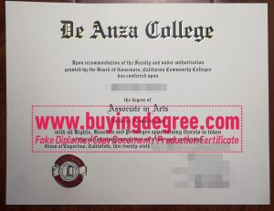De Anza College degree