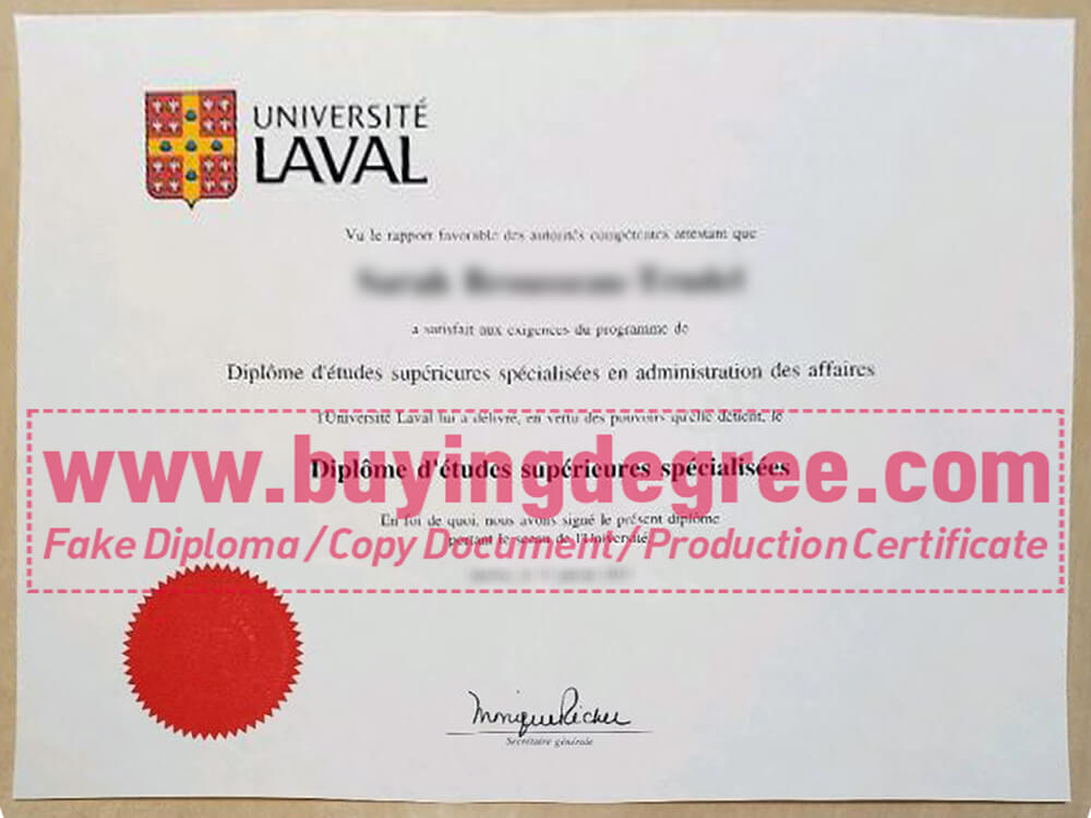 How to get a fake Laval University diploma?