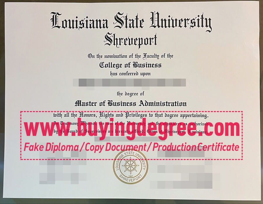 Louisiana State University degree