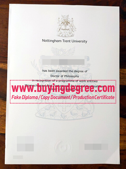 create a NTU diploma