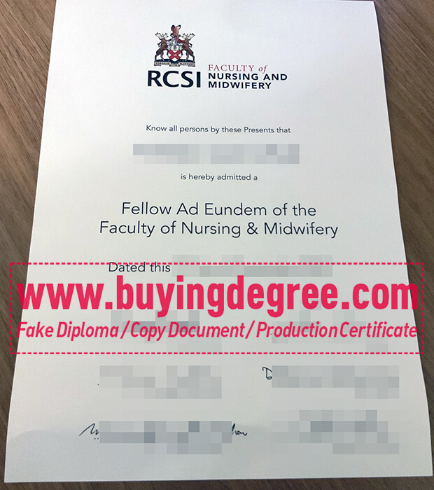 royal college of surgeons in ireland degree, fake RCSI diploma