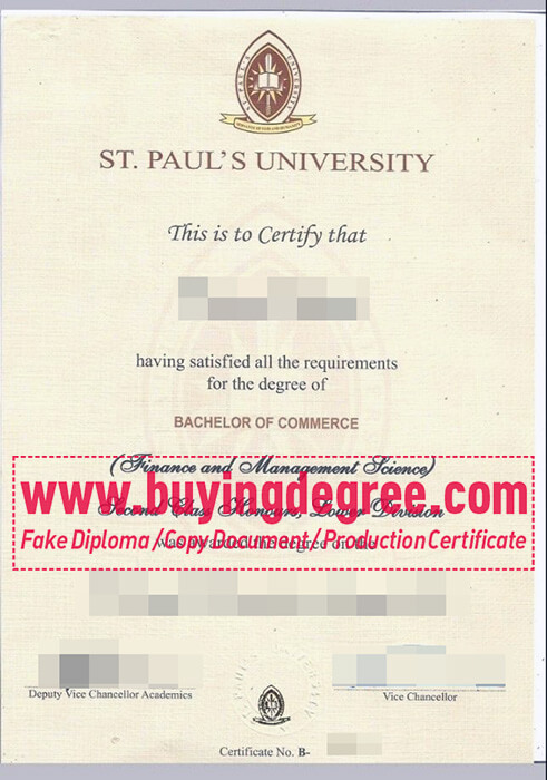 Get a Saint Paul University degree