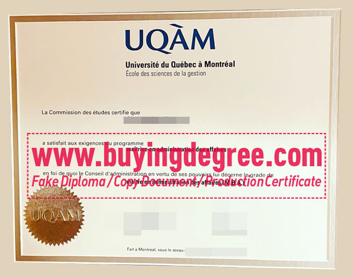 Order a Université du Québec degree, fake University of Quebec diploma Université du Québec degree