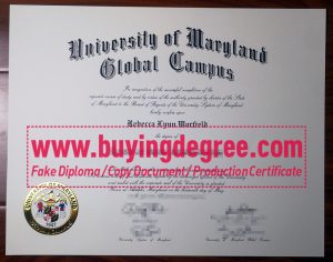 University of Maryland Global Campus degree