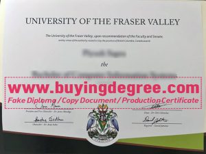Make A University of the Fraser Valley Degree