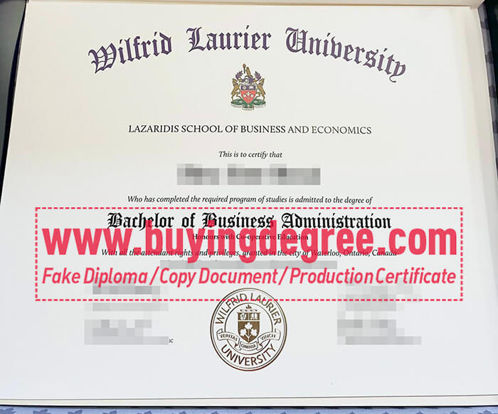 buy a Wilfrid Laurier University fake degree