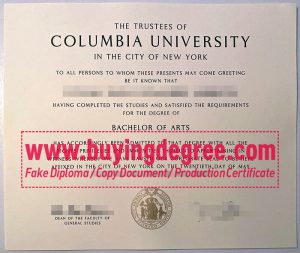 Earn a Columbia University Degree certificate