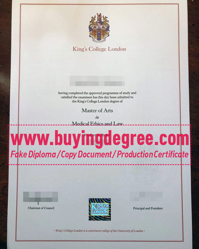 Steps to buy a dgree from King's University College King's University College degree