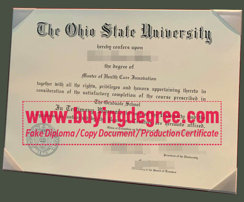 Earning an Ohio State University degree