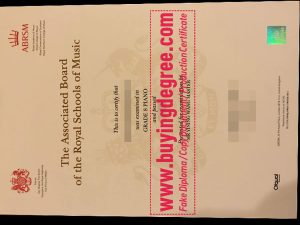 Few steps needed to get fake ABRSM certificate online
