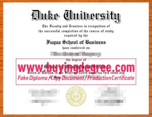order a fake Duke University diploma
