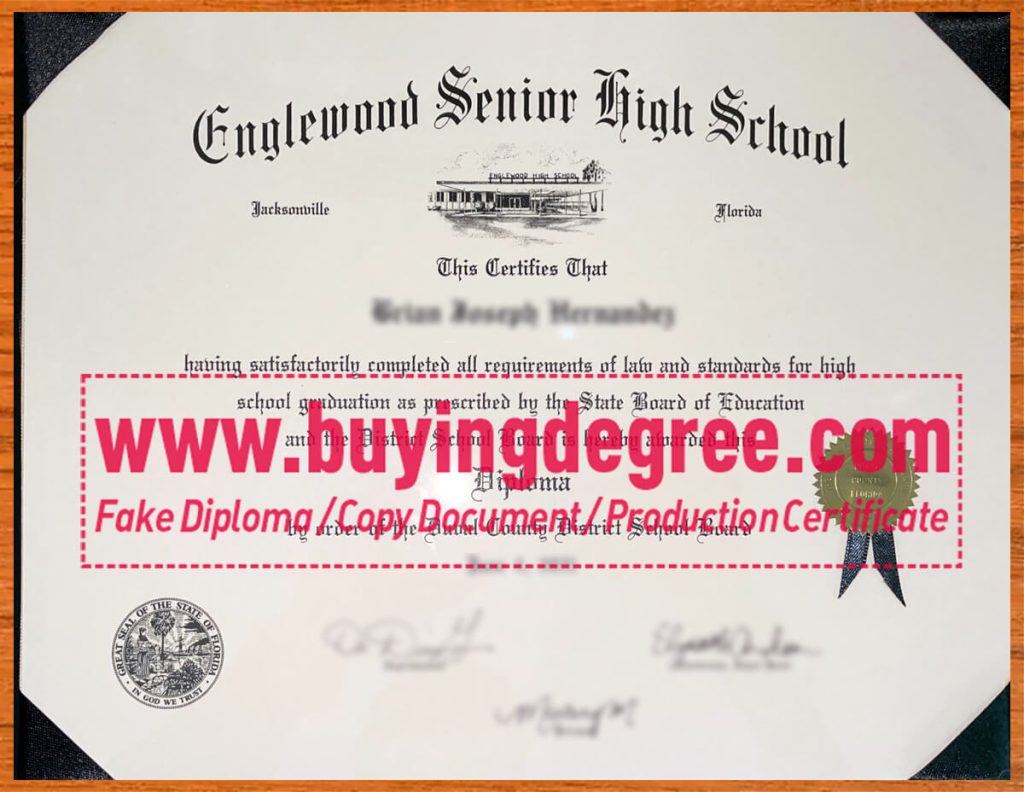 No More Mistakes With BUY FAKE Englewood HIGH SCHOOL DIPLOMA