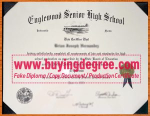 BUY FAKE Englewood HIGH SCHOOL DIPLOMA