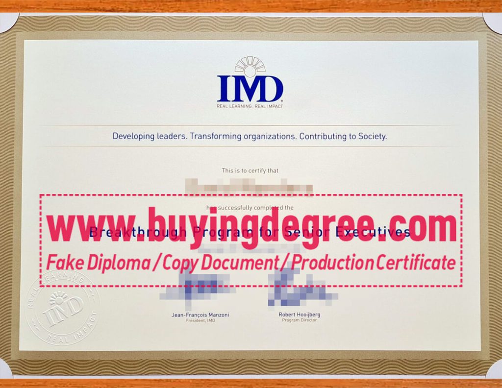 No More Mistakes With Buy IMD Fake Diploma