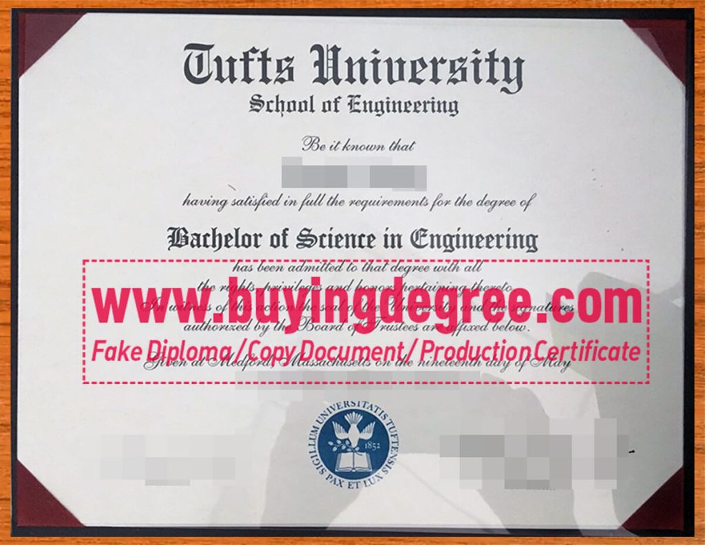 Detailed to buying a fake Tufts University degree