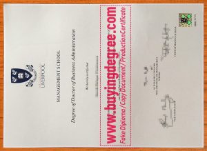 buy a University of Liverpool degree