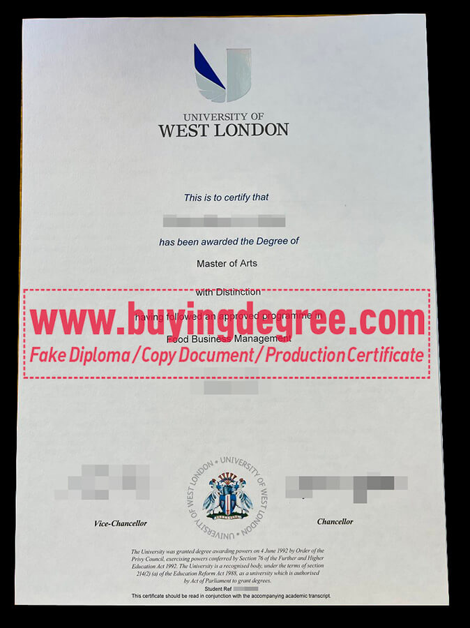Why Most Buy A Fake University of West London Degree?