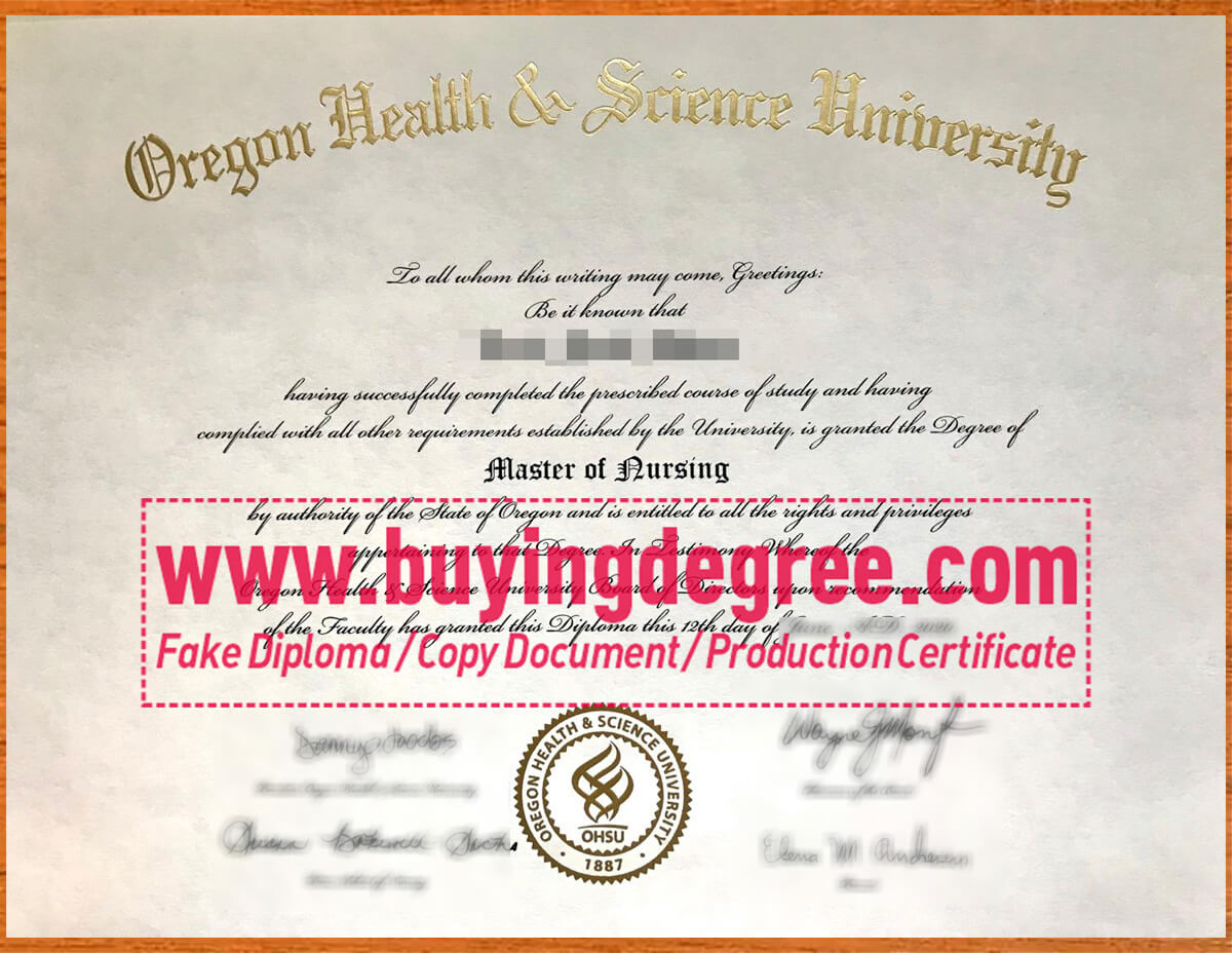 3 Ideas For Buy Oregon Health & Science University Fake Diploma