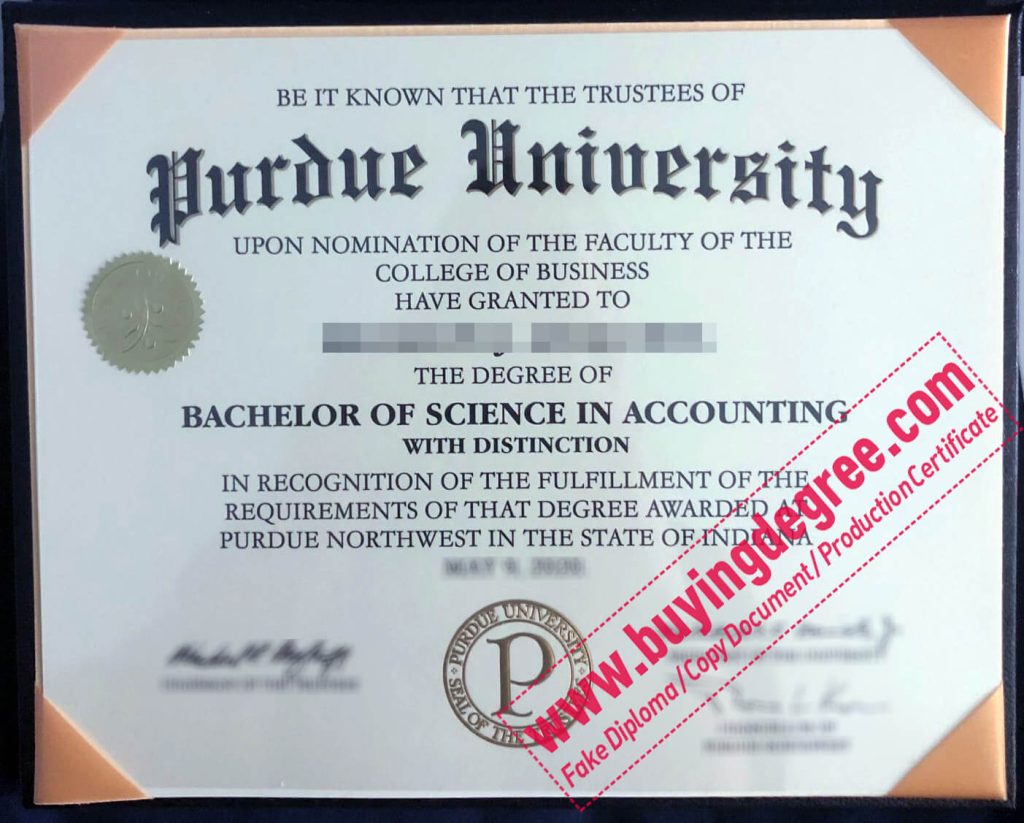 Buy Purdue University Fake Diploma Your Way To Success
