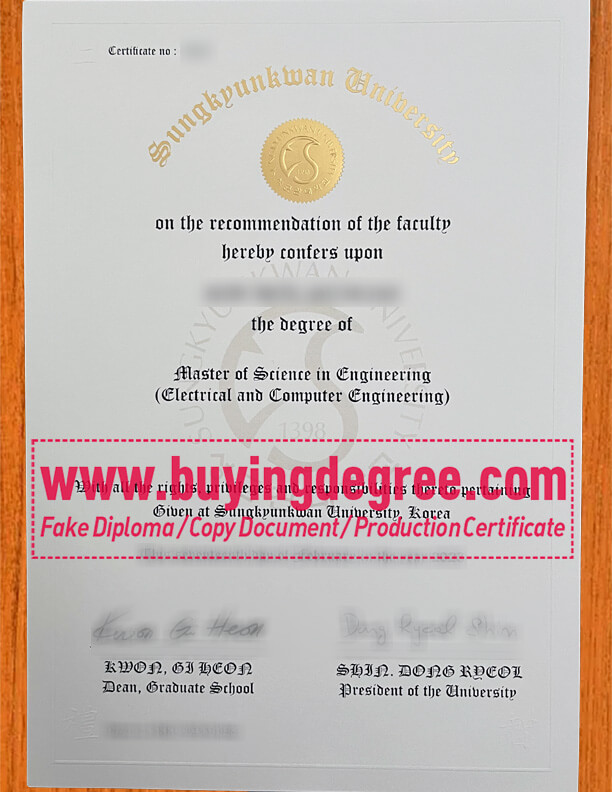 Succeed With Buy Sungkyunkwan University Fake Diploma In 24 Hour