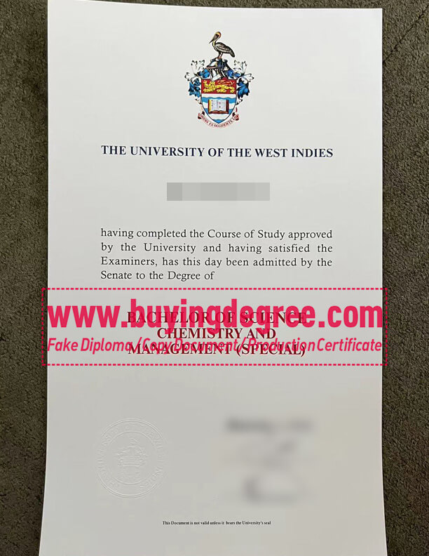 Is BUY University of the West Indies FAKE DIPLOMA Worth [$] To You?
