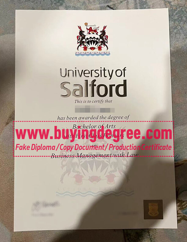  BUY University of Salford  FAKE Diploma Your Way To Success