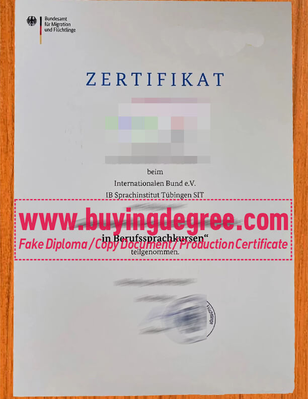 Where to get a Bundesamt für Migration und Flüchtlinge certificate