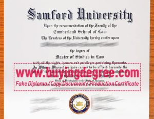 Cumberland University fake diploma
