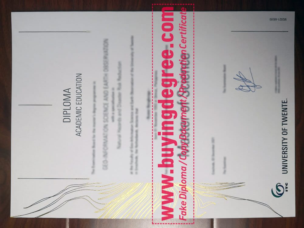 get a fake University of Twente diploma