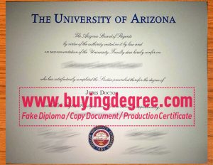 fake University of Arizona diploma?