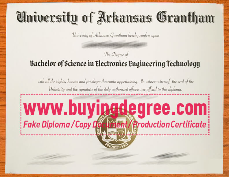 The University of Arkansas Grantham Diploma