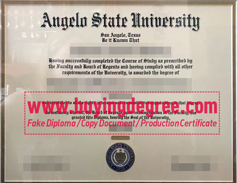 Fastest way to buy a fake Angelo State University degree fast