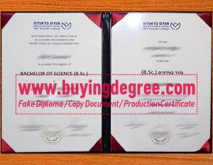 Earn a Braude College of Engineering fake diploma help us