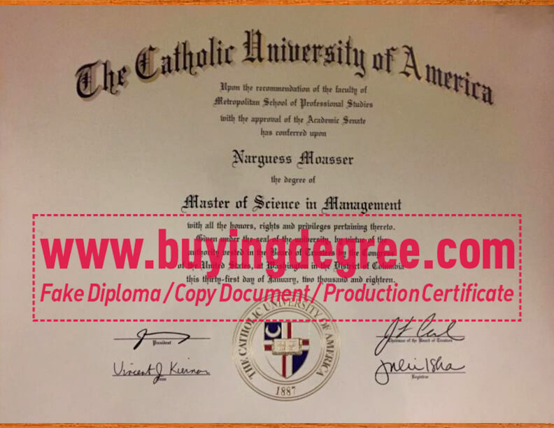 Get a Fake CUA Diploma