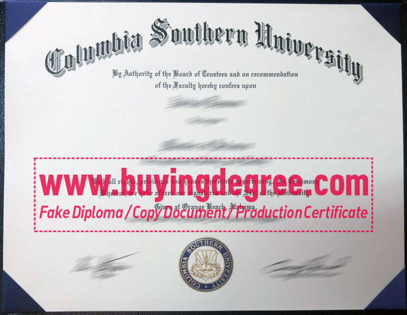buy a Columbia Southern University Fake Diploma Apply Online for a Columbia Southern University Fake Diploma