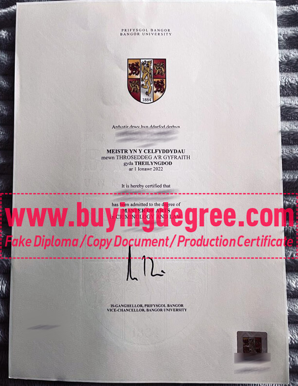 Get A fake Bangor University diploma in UK