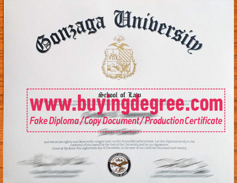 Get A Gonzaga University Fake Diploma