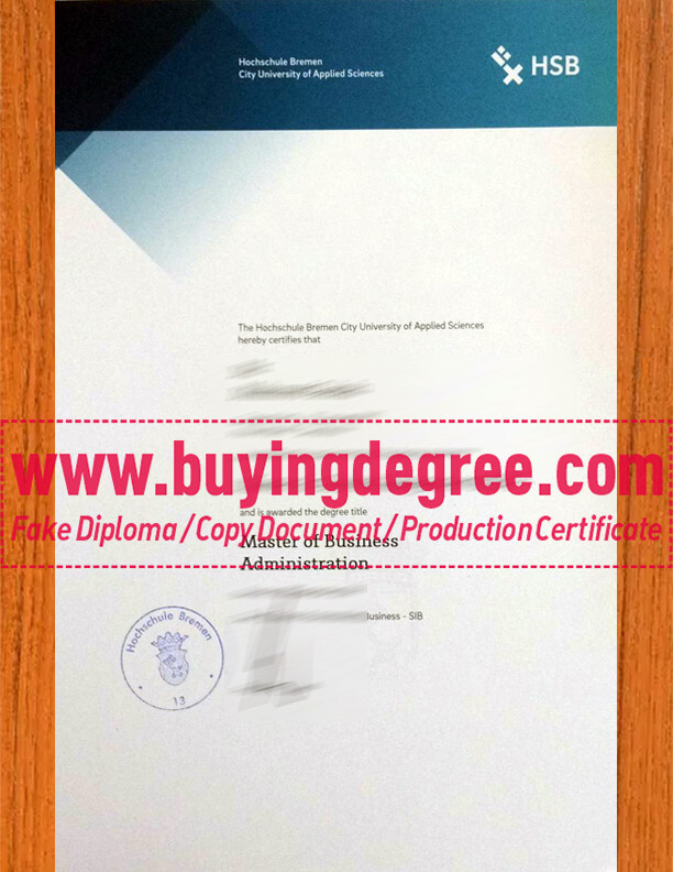 buy fake Hochschule Bremen diplomas in Germany