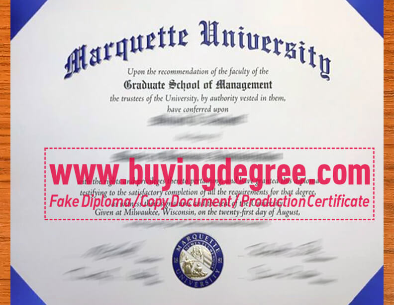 Create a Marquette University Fake Diploma How to Create a Marquette University Fake Diploma?