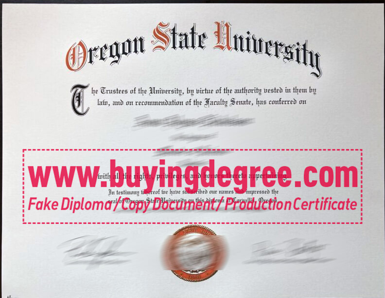 Getting an Oregon State University Degree Fast