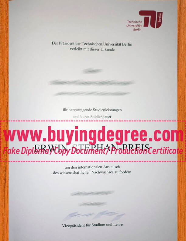 buy a fake TU Berlin diploma Earn a TU Berlin diploma for employment in Germany