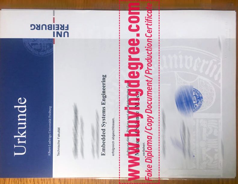 Create a Fake University of Freiburg Diploma Fast in Germany