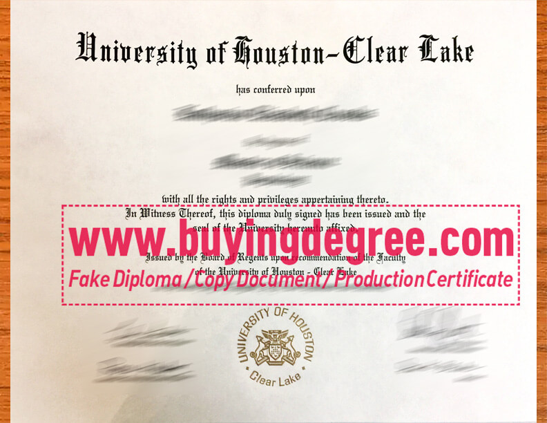 Order A Fake UHCL diploma