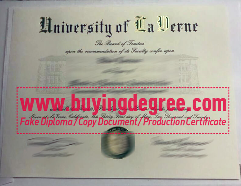 Buy A Fake University of La Verne Diploma
