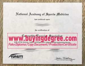 Guide to Buying a Fake NASM Certificate